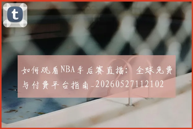 如何观看NBA季后赛直播:全球免费与付费平台指南_20260527112102