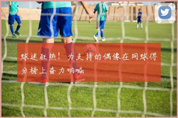 球迷狂热！为支持的偶像在网球得分榜上奋力呐喊